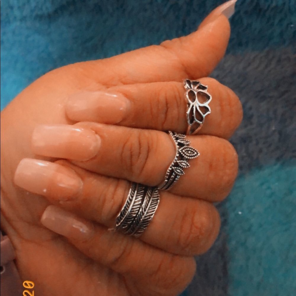 Knuckle Rings. Lot of 3.